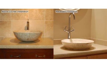How To Install A Vessel Sink & Faucet