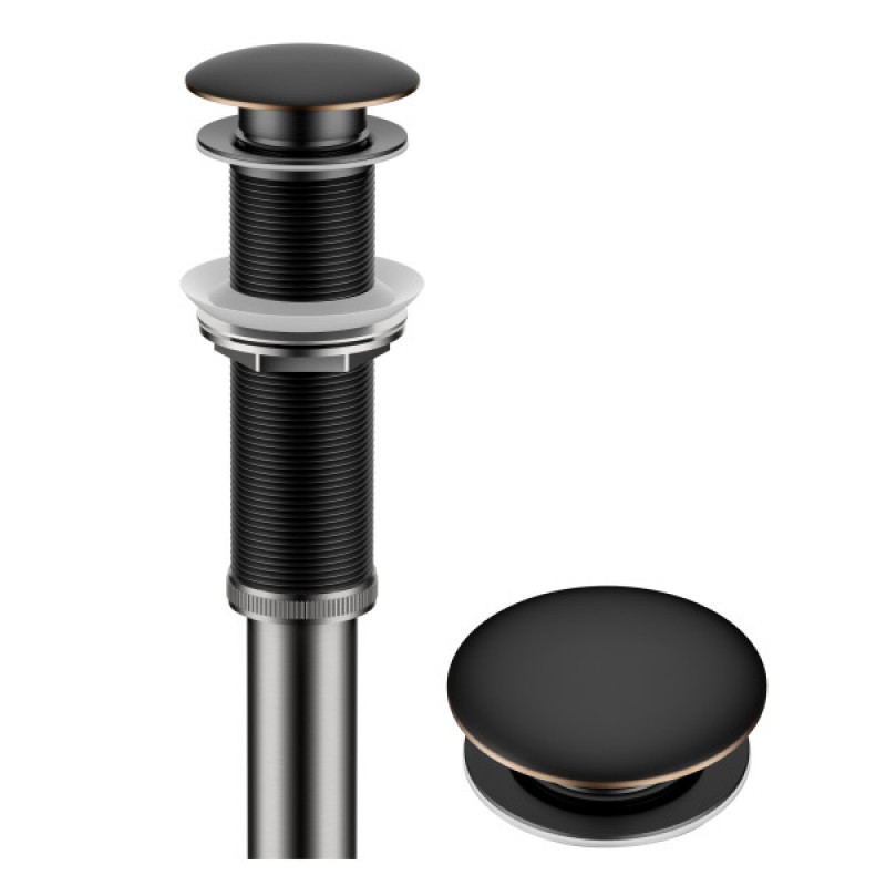 KRAUS® Bathroom Sink Pop-Up Drain with Extended Thread in Oil Rubbed Bronze