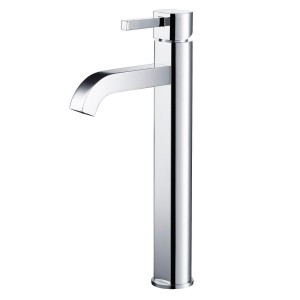 KRAUS Ramus™ Tall Vessel Bathroom Faucet, Chrome...