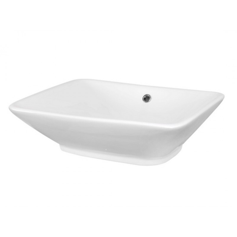 21.5-in. W x 17-in. D Above Counter Rectangle Vessel In White