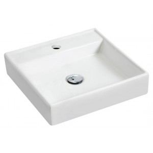 17.5-in. W x 17.5-in. D Wall Mount Square Vessel I...