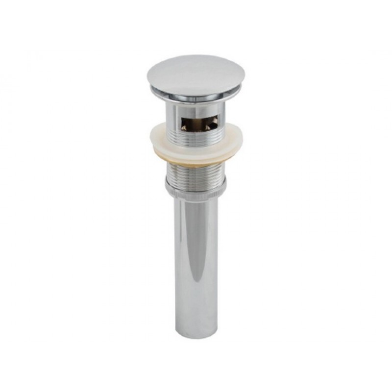 Rectangle Vessel Set In White with Single Hole Faucet/Drain