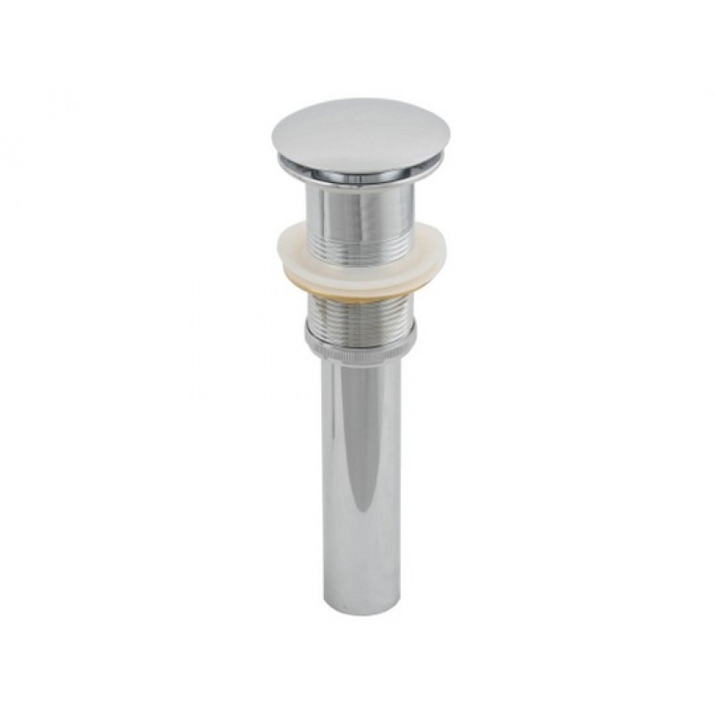 Rectangle Vessel Set In White with Single Hole Faucet/Drain
