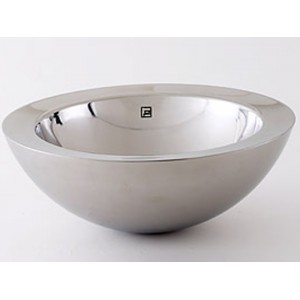 Double Wall Stainless Steel Vessel Large Rim - Pol...