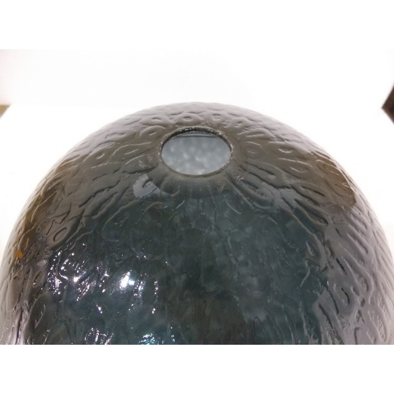 Factory 2nd: 14" Charcoal Freeform Hoops Glass Vessel Sink (D300)