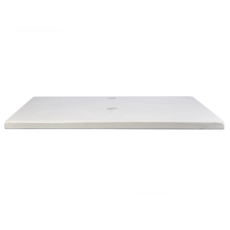 31-in x 22-in Concrete Counter Top - Light Gray