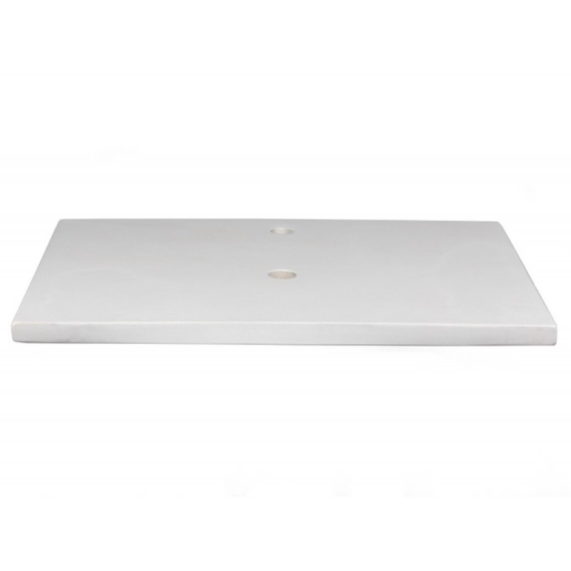 31-in x 22-in Concrete Counter Top - White