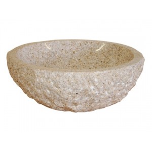 EB_S001 Special Order Round Stone Sink Rough Exter...