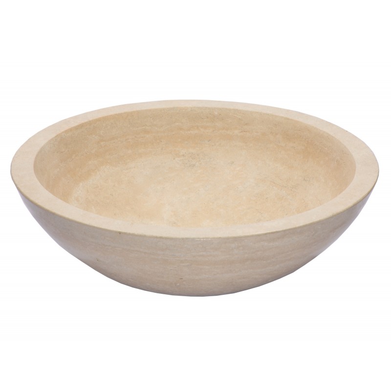 Beige Travertine Sink Bowl