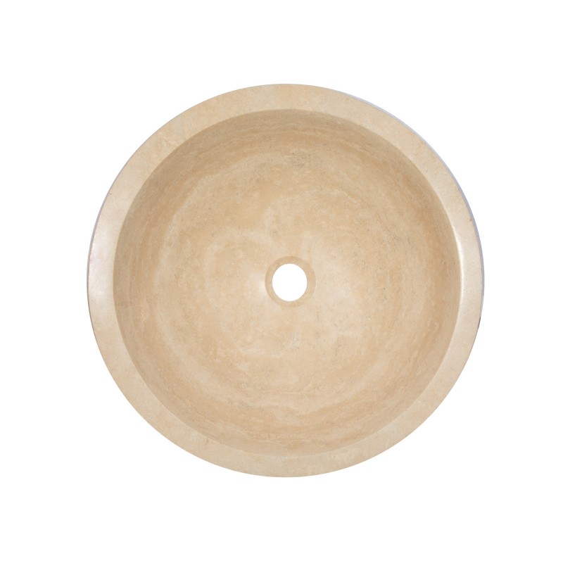 Beige Travertine Sink Bowl