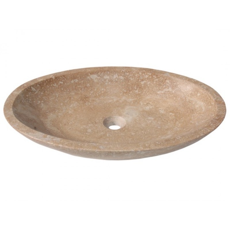 EB_S021 Special Order Large Oval Stone Vessel Sink - Various Material Options