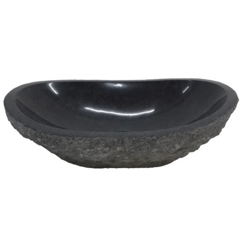 EB_S035 Special Order Canoe Sink with Rough Exterior - Various Material Options