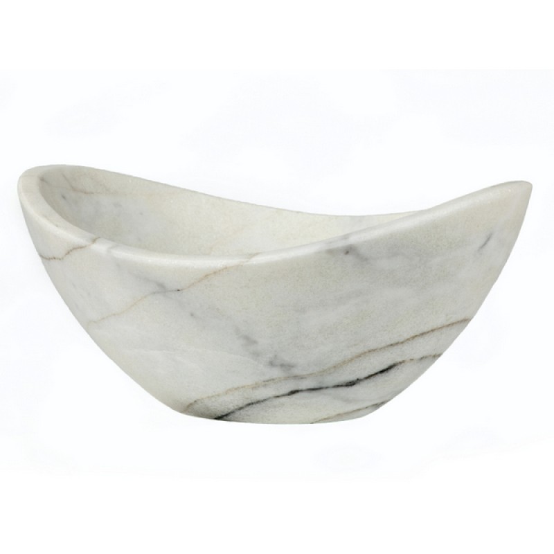 EB_S043 Special Order Small Canoe Stone Sink - Various Material Options