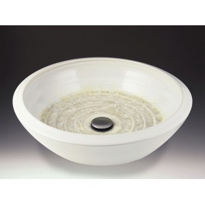 Soho Handcrafted Porcelain Clay Vessel Sink - Ivor...