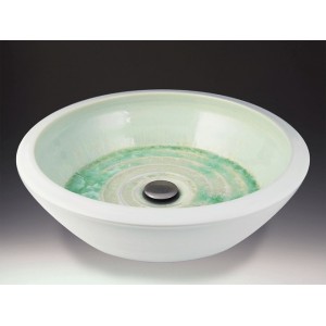 Soho Handcrafted Porcelain Clay Vessel Sink - Ivor...