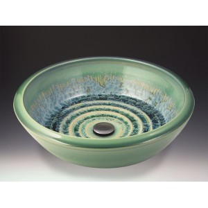 Soho Handcrafted Porcelain Clay Vessel Sink - Pati...