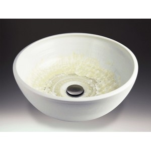 U-Style Handcrafted Porcelain Clay Undermount Sink...