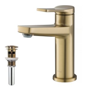 Indy™ Single Handle Bathroom Faucet and Pop Up D...