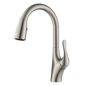 Merlin Transitional Single Handle Pull-Down Kitche...