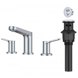 Indy™ 2-Handle 8-inch Widespread Bathroom Faucet...