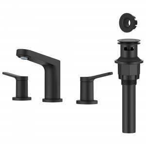 Indy™ 2-Handle 8-inch Widespread Bathroom Faucet...