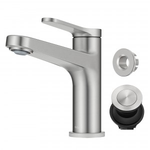 Indy™ Single Handle Bathroom Faucet in Spot-Free...