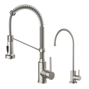 Bolden Commercial Style Pull-Down Kitchen Faucet a...