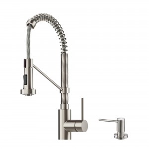 Kraus Bolden Commercial Style Pull-Down Single Han...