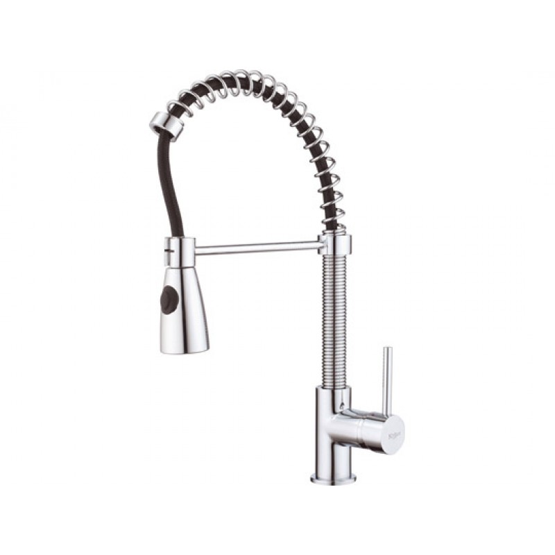 Single Lever Pull Out Kitchen Faucet Chrome