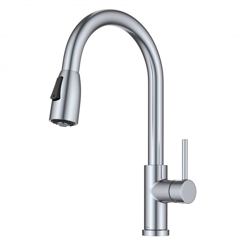 Coda™ 2-Function Single Handle Pull Down Kitchen Faucet in Chrome