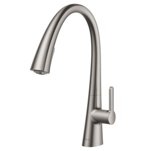 Nolen Single Handle Pull-Down Kitchen Faucet in Sp...