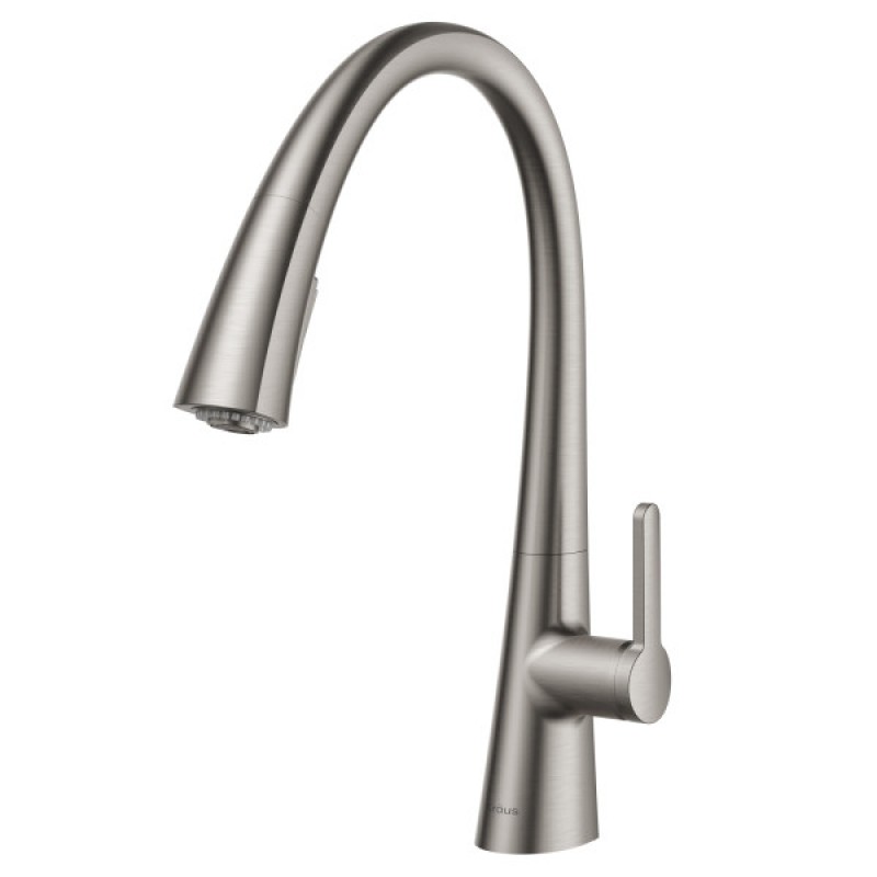 Nolen Single Handle Pull-Down Kitchen Faucet in Spot Free Stainless Steel