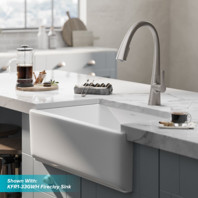 Nolen Single Handle Pull-Down Kitchen Faucet in Spot Free Stainless Steel