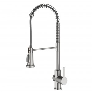 Britt™ Commercial Style Pull-Down Single Handle ...