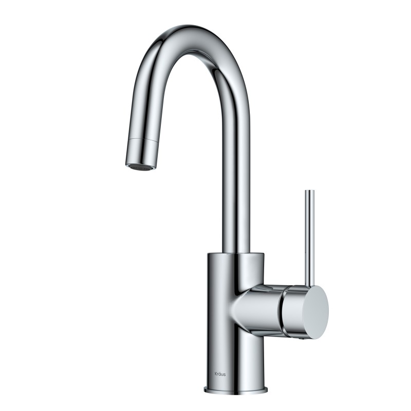 Oletto™ Single Handle Kitchen Bar Faucet in Chrome Finish