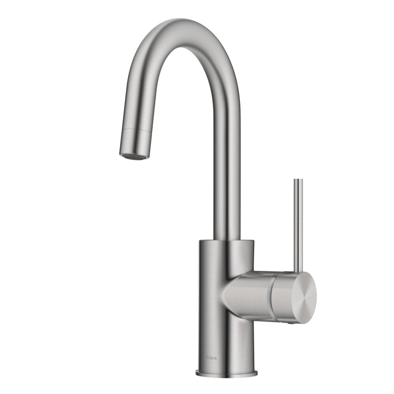 Oletto™ Single Handle Kitchen Bar Faucet in all-Brite™ Spot Free Stainless Steel Finish