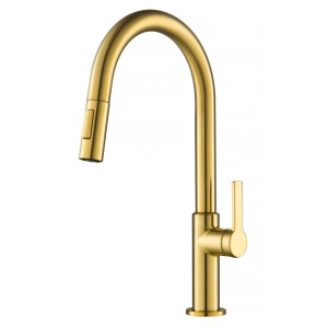 Oletto™ Single Handle Pull-Down Kitchen Faucet i...