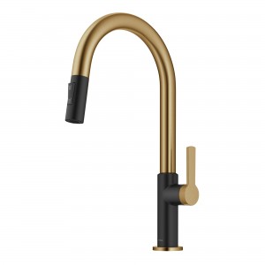 Oletto™ Single Handle Pull-Down Kitchen Faucet i...