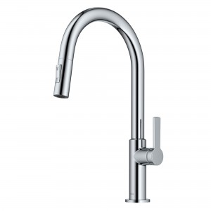 Oletto™ Single Handle Pull-Down Kitchen Faucet i...
