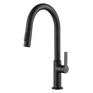 Oletto™ Single Handle Pull-Down Kitchen Faucet i...