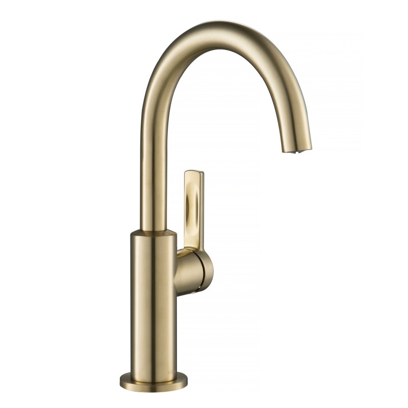 Oletto™ Single Handle Kitchen Bar Faucet in Spot Free Antique Champagne Bronze