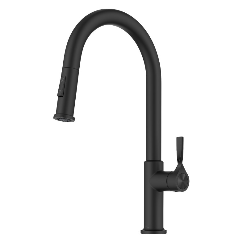 Torak™ 2-Function Single Handle Pull Down Kitchen Faucet in Matte Black