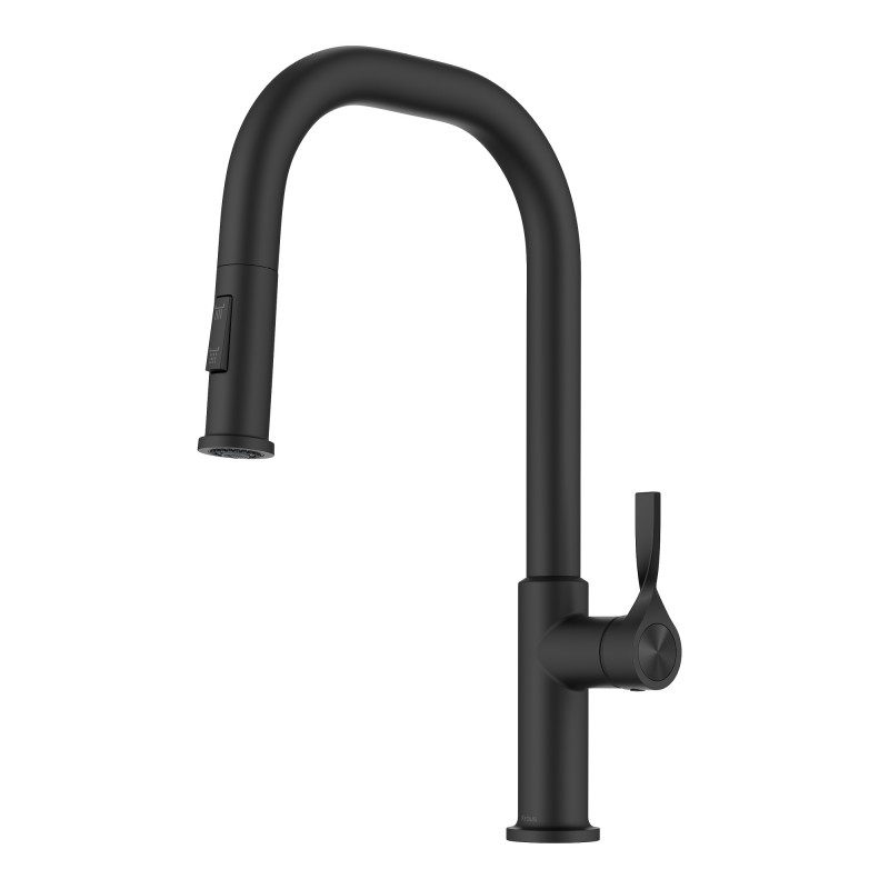Torak™ 2-Function Single Handle Pull Down Kitchen Faucet in Matte Black