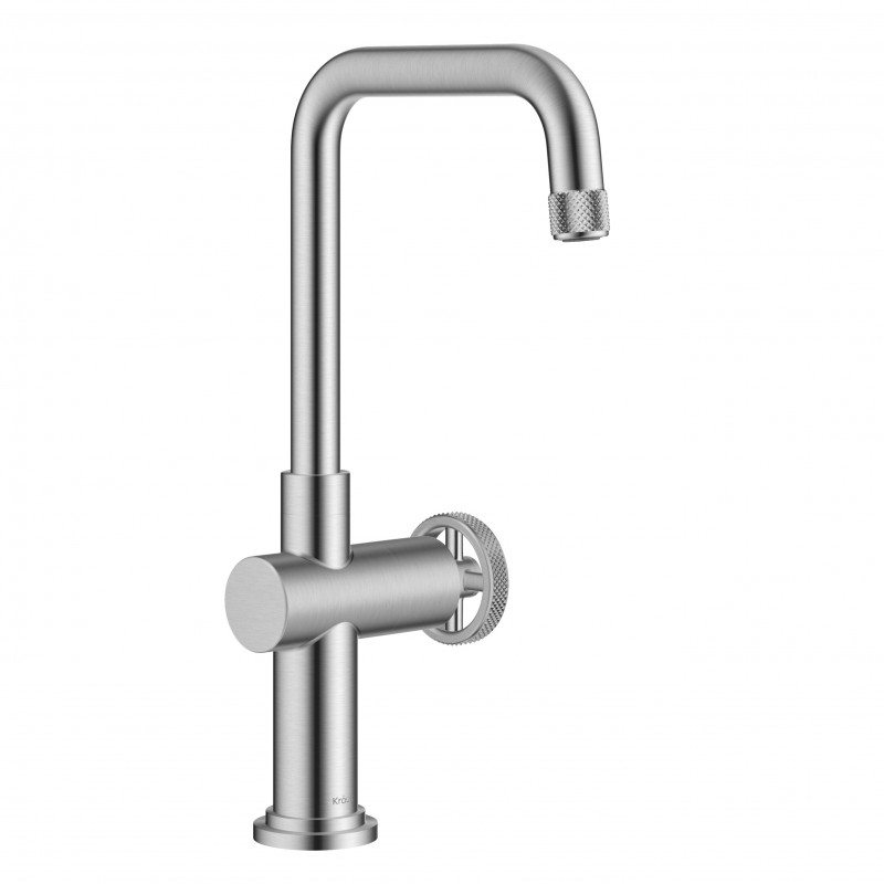 Urbix™ Industrial Single Handle Kitchen Bar Faucet in Spot-Free Stainless Steel