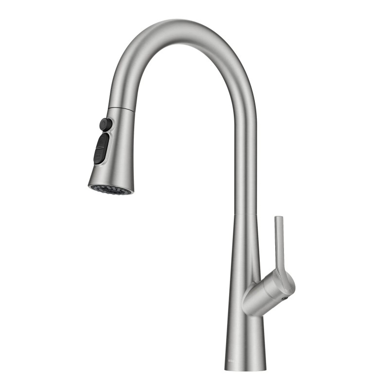 Odelia™ 4-Function Single Handle Pull Down Kitchen Faucet with CleanSweep™ Blade Spray in Spot-Free Stainless Steel
