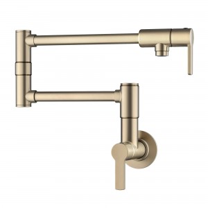 Oletto™ Wall Mount Pot Filler Kitchen Faucet wit...