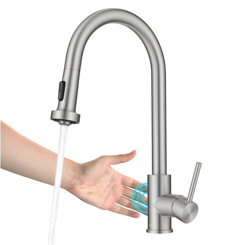 Bolden™ Touchless Sensor 2-Function Single Handle Pull Down Kitchen Faucet in Spot-Free Stainless Steel
