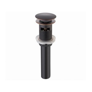 Pop Up Drain with Overflow - Oil Rubbed Bronze