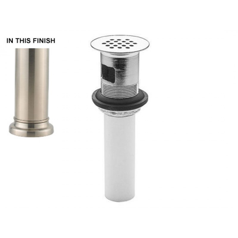 Pfister Grid Strainer with Overflow - Brushed Nickel