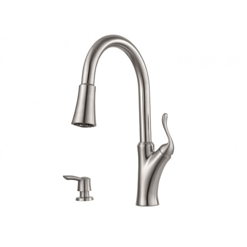 Eagan Pulldown Kitchen Faucet - Stainless Steel